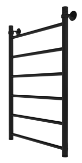 Полотенцесушитель водяной Indigo Line LLW80-50BR 80x50 см чёрный муар